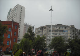 美化灯杆